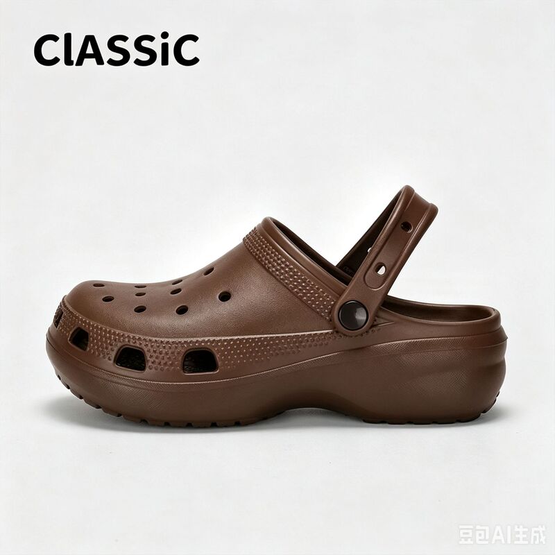 2024 New Summer Women's Platform Cloud Hole Shoes Fashionable All-match Beach Wading Garden Shoes Slippers Sandals 2024 New Summer Women's Platform Cloud Hole Shoes Fashionable All-match Beach Wading Garden Shoes Slippers Sandals