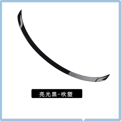for Tesla Model 3/Y Original: Fixed wind wing - 21-24-model-y-wind-blade-tail-wing-glossy-black