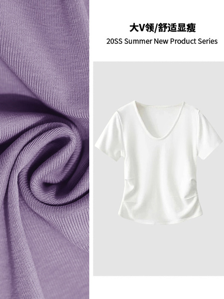 White summer T-shirt