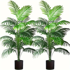 クロスボーダー北欧シミュレーション緑植散尾葵束12葉18葉大24葉客間家庭装飾