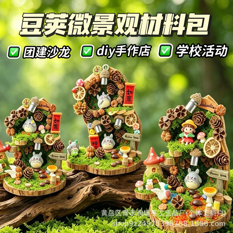 Wisteria pod micro-landscape DIY creative craft material kit for landscaping salon activities, DIY craft shop, Teacher's Day gift Wisteria pod micro-landscape DIY creative craft material kit for landscaping salon activities, DIY craft shop, Teacher's Day gift