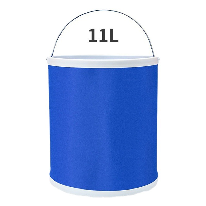 Multifunctional portable folding bucket outdoor fishing car Bucket Car Wash cleaning tool retractable bucket