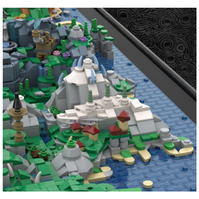 Puzzle mapa hyrule 14876 piezas modelo de construcción detallado_voghion.com