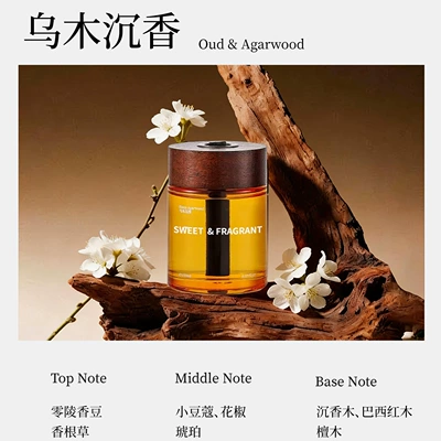 Car Air Freshener: All-Season Hotel Zen Tea Scent Car Fragrance, High-End Car Interior Light Perfume with Long-Lasting Fragrance (Car Perfume Aromatherapy) - long-lostebony-and-agarwood-150ml