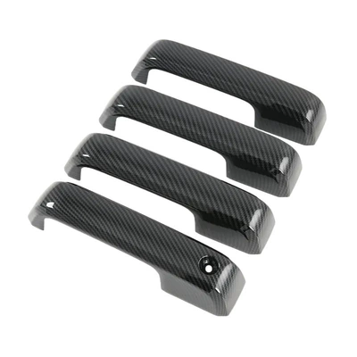 Suitable for Ford 15-20 Raptor Other Automotive Exterior Supplies - abs-carbon-fiber-pattern-ordinary-handle