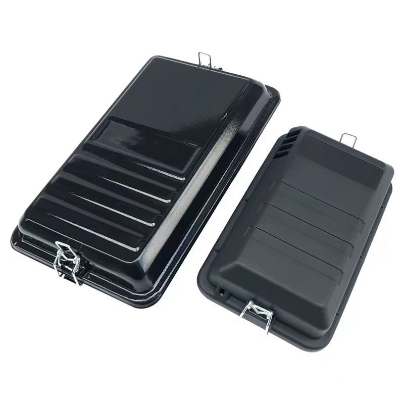 汽油发电机配件2-3KW 5-8千瓦全铁空气滤清器 空滤盒 过滤器总成