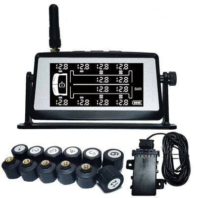 Truck tire pressure monitor accessories replacement external sensor repeater