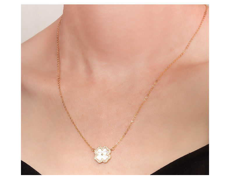 925 sterling silver Chain Material 925 Sterling Silver Plating Geometric Pendant Necklace