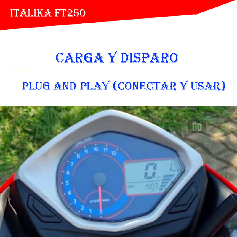 Mexico's Best-Selling Italika Ft250 Gts Azul Gps Digital Instrument Assembly Lcd Digital Instrument