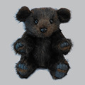棕熊宝宝可爱毛绒玩具考拉摆件头部四肢可调节儿童创意小浣熊公仔