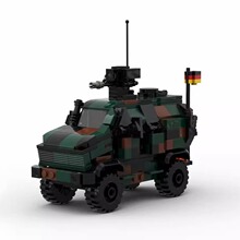 MOC��ľ ATF Dingoװ�׳�ģ�� �����ָ�С����ƴװ��ľ����п羳