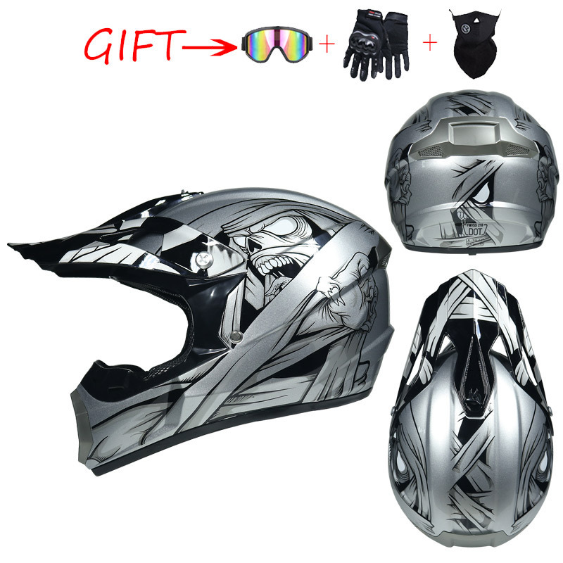 Casco integral todoterreno para senderos de montaña, para motociclistas, diseño KTM, ideal para cross-country y senderos todoterreno.