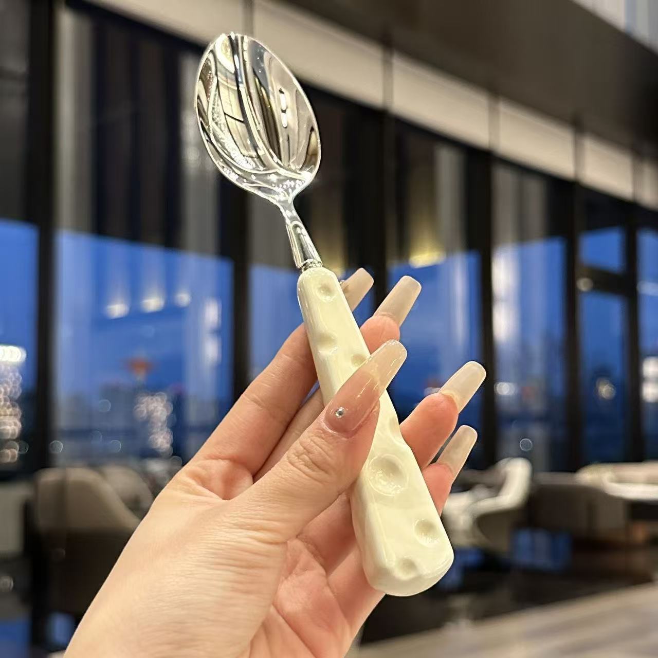 치즈 식기[스푼] 싱글팩