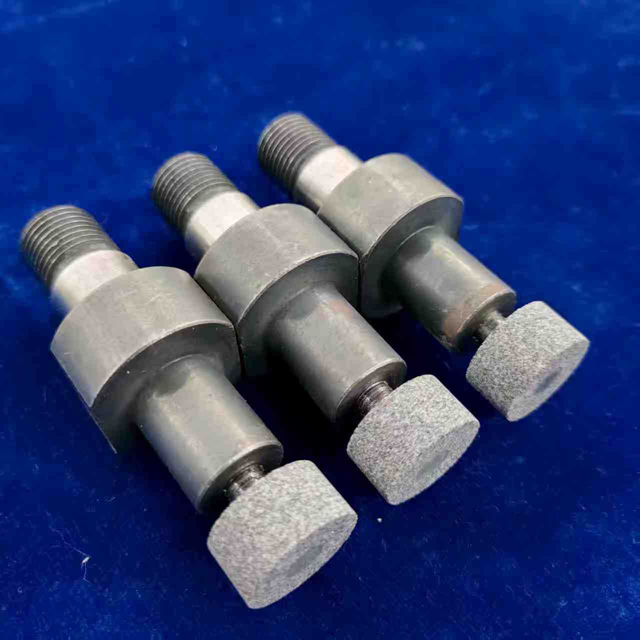 科美 陶瓷CBN内圆磨砂轮带螺纹柄 不锈钢轴承高速钢用 锋利高效