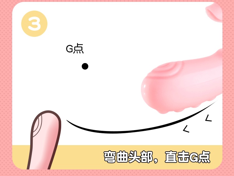 Mystery Girl Youthful Pink Dual-Tongue Vibrating Masturbation Toy for Adults — detail image 16