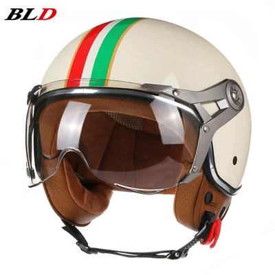 Bld Cross-Border Specializes in Supplying Bailide Four-Season Electric Vehicle Helmets, Unisex Motorcycle Helmets, Manufacturer Wholesale (Motosiklet kaskı (dəbilqə)) - milk-white-m57-58