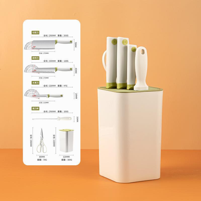 Cuchillo de cocina de cinco piezas cuchillo de corte afilado cuchillo de cocinero cuchillo de frutas cuchillo de acero inoxidable conjunto de cuchillos al por mayor