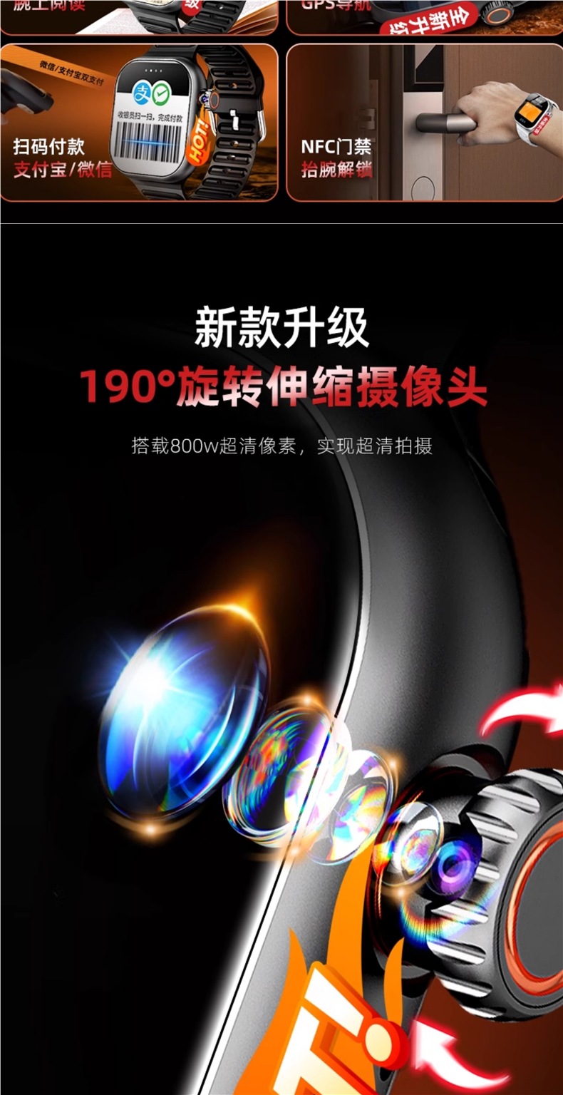 The new smartwatch S10watch from Xiaomi can be used with SIM cards for children, junior high school, senior high school, primary school and youth undefined