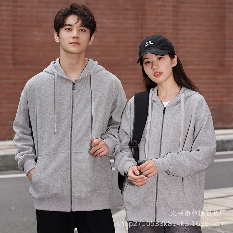Мужская толстовка на молнии 2024 года, кардиган на молнии, спортивная куртка, худи с логотипом