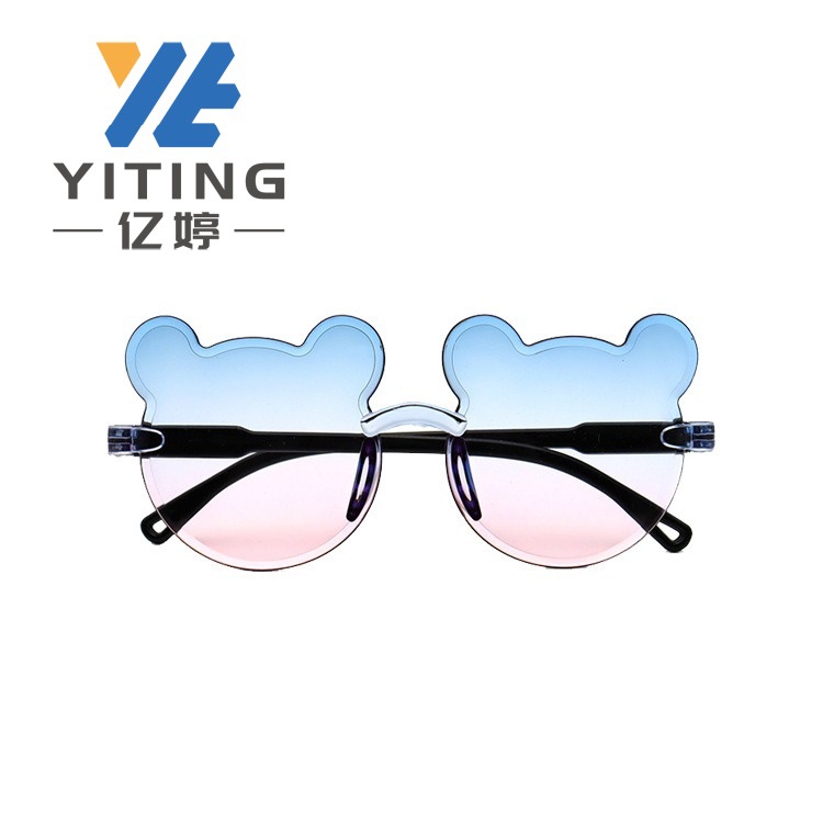 Ventas directas de fábrica de nuevas gafas de sol para niños de moda lindo caricatura bebé de moda coreana INS