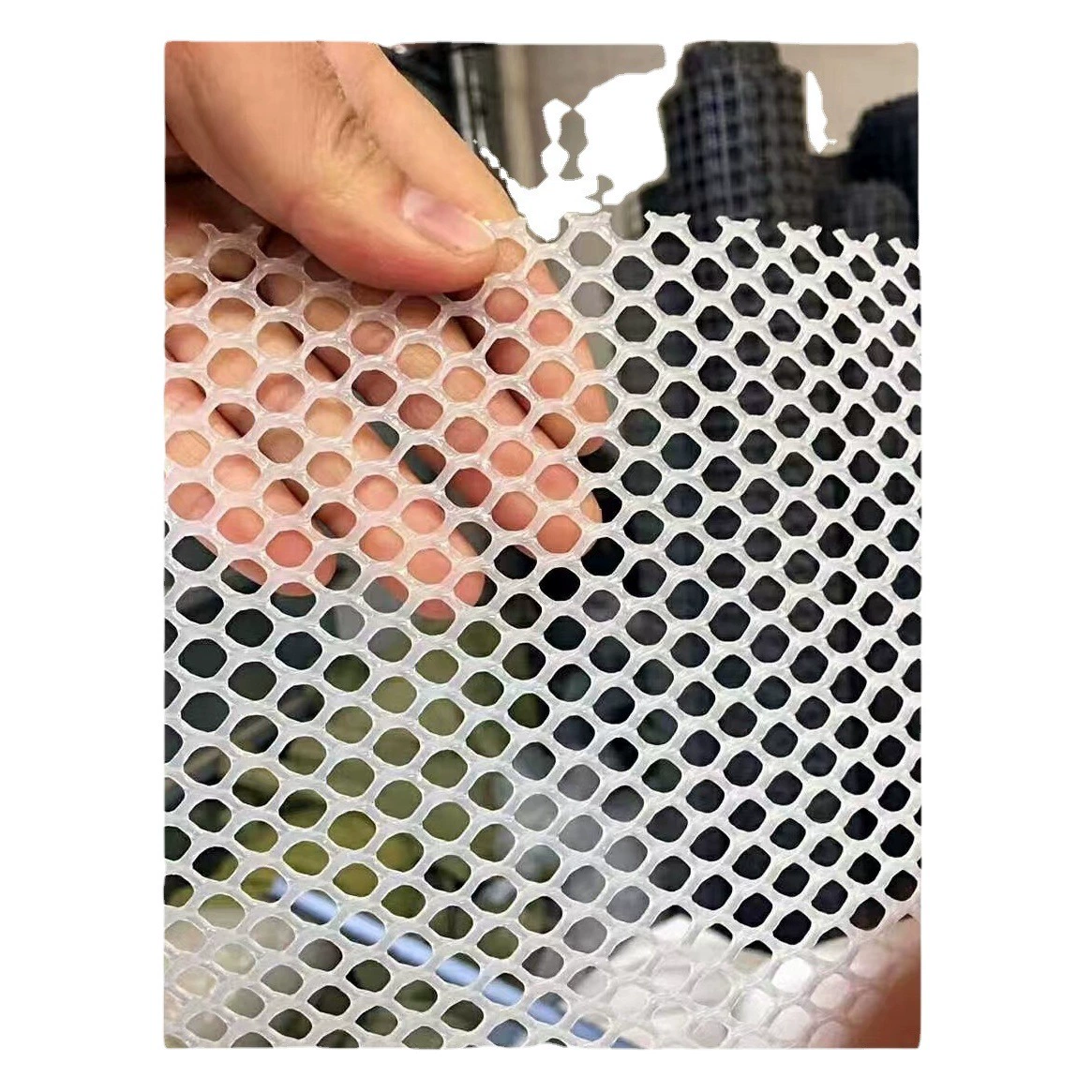 Оптовая продажа фабрики белая пластиковая плоская сетка курица пластиковая плоская сетка дно для разведения пластиковая сетка курица утка гусь Нижняя сетка