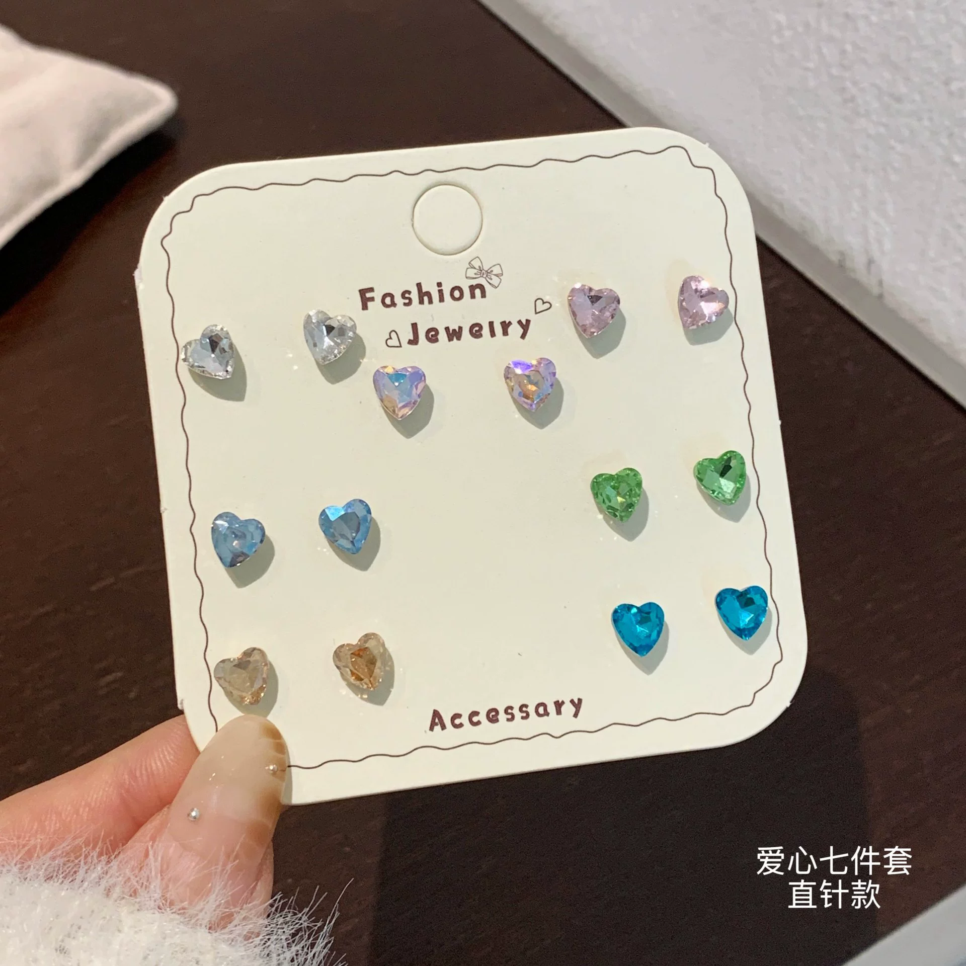 Stud Earrings (Millennium Rose) 8 mm rose‑cut zircon, straight‑pin and flat‑back screw options, assorted colors