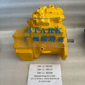 Bulldozer D275-5 Hydraulic Pump 708-1L-00340, 708-1L-00310, 708-1L-00300