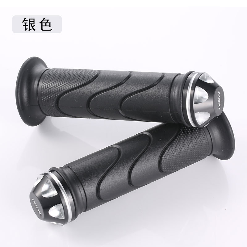 Motuoche – Motorcycle/Scooter Modified Motorcycle Handle Cover - 223-handlebar-grips-silver