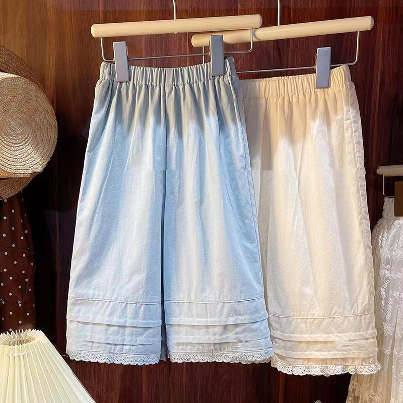 韓国子供服女の子ワイドレッグパンツ夏薄いルーズワイド新しいスタイルファッショナブルなベビーカジュアルパンツ子供パンツ|undefined