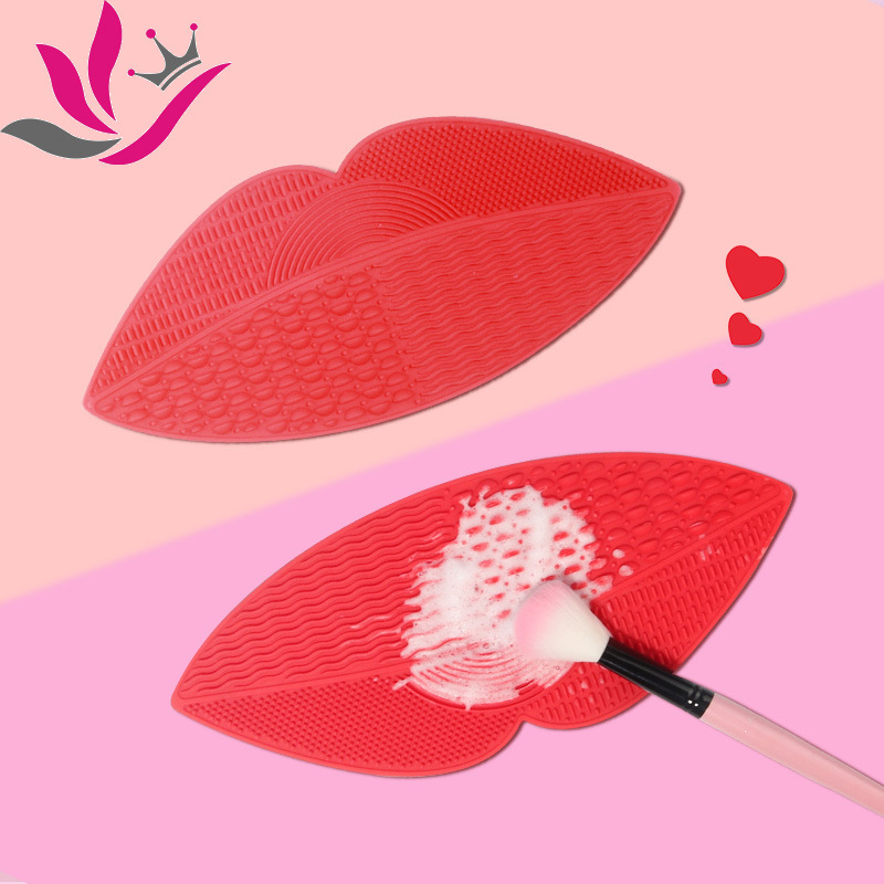 new pattern adult Child currency silica gel Wash brush Lips pore clean Wash brush Silicone cleansing brush