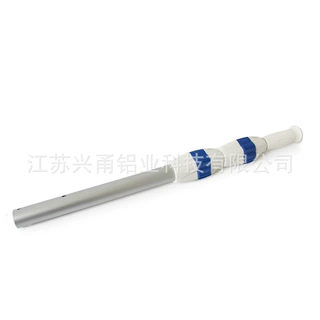 铝合金圆管拼接铝型材泳池清洁工具伸缩杆吸污机连接杆铝材厂家