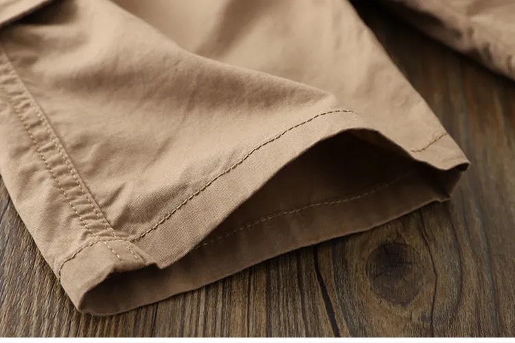 Loose Fit Type Simple Style Solid Color Cotton Boys Pants