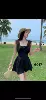 6017 black [independent skirt]