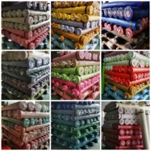 色卡专拍自产自销现货订单生产日出20万米涤纶类白坯色坯厂家服装