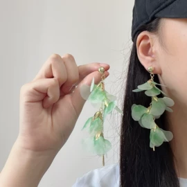 毛衣链;项链;耳钉