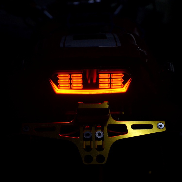 Motorcycle Modification Accessories Little Monkey Led Car Lights Msx125 Motorcycle Tail Lights Modified Brake Turn Signal