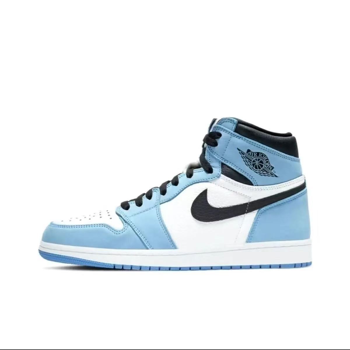 Puta Chunwon AJ1 zapatillas de baloncesto de alto nivel Aj1 pequeña universidad de Mocha azul Jiao1 ceniza aj1 zapatillas deportivas de pareja