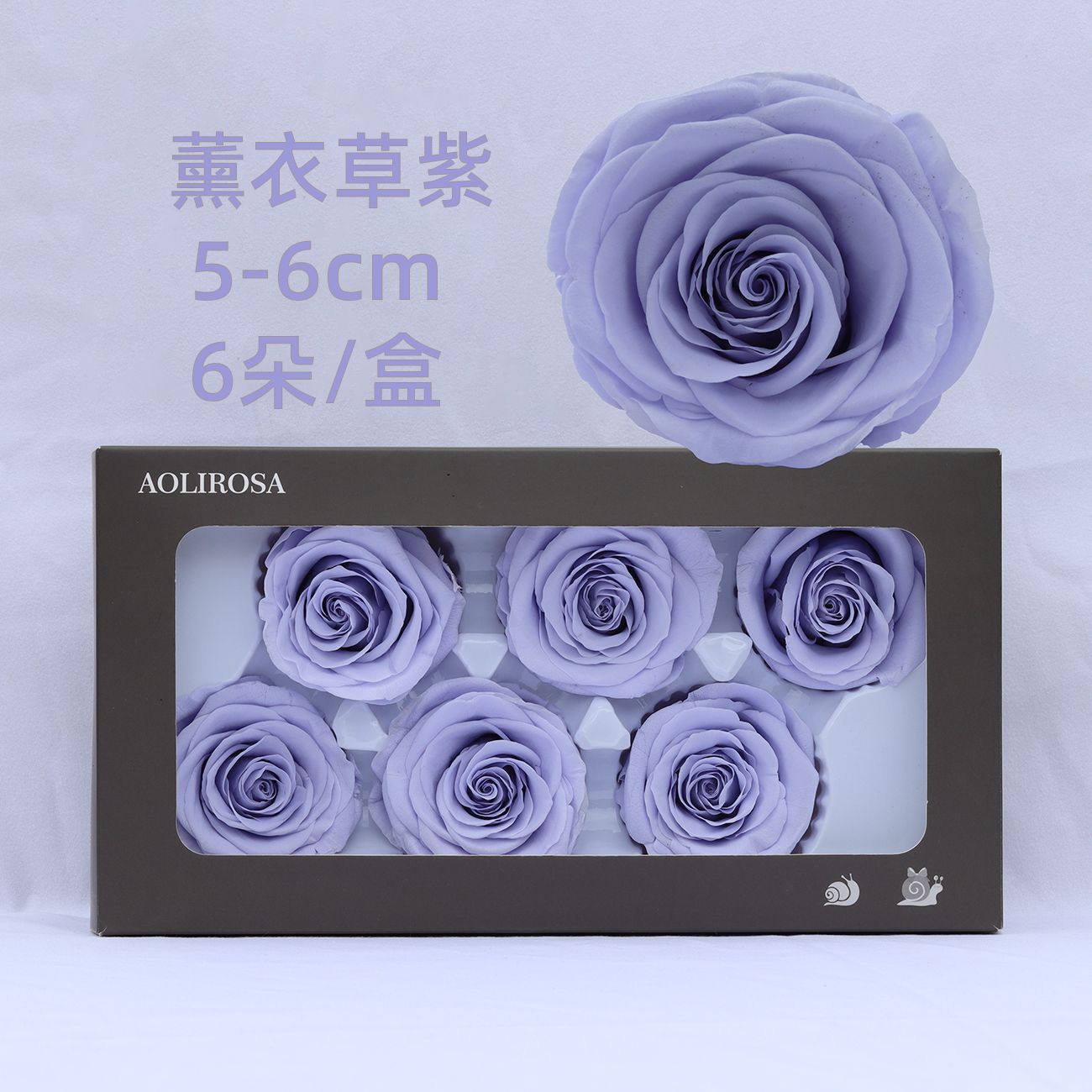 Rosa Preservada A+ de 5-6 cm, Flor Real Seca, Regalo DIY, Venta al por Mayor de Yunnan, Ramo para el Día de la Madre, 520