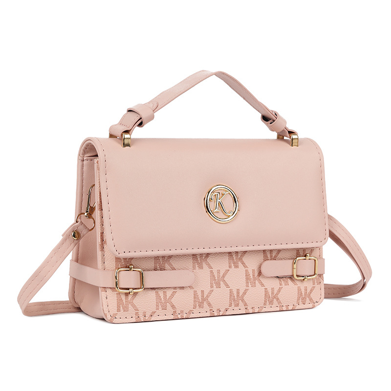2025 nuevo estilo retro patrón de color bolso cuadrado pequeño bolso de hombro de nicho de gran capacidad bolso de mensajero de elemento étnico