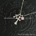Square Sugar - Silver with Light Pink Diamonds