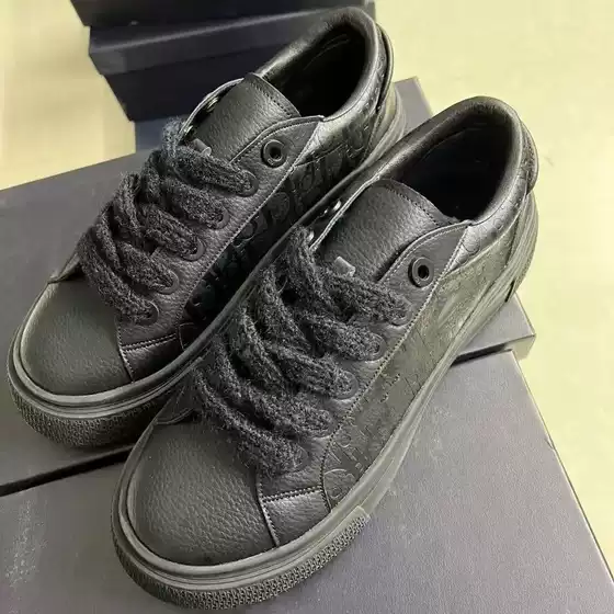 High Version D's B33 Printed 25 New Sports Shoes, Fashionable Low-Top Splicing Couple Sneakers, Versatile Casual Shoes for Women