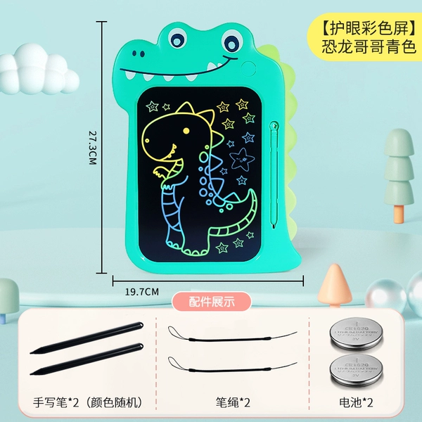 Dinosaur (color screen) cyan + pen*2 battery*2 pen cord*2
