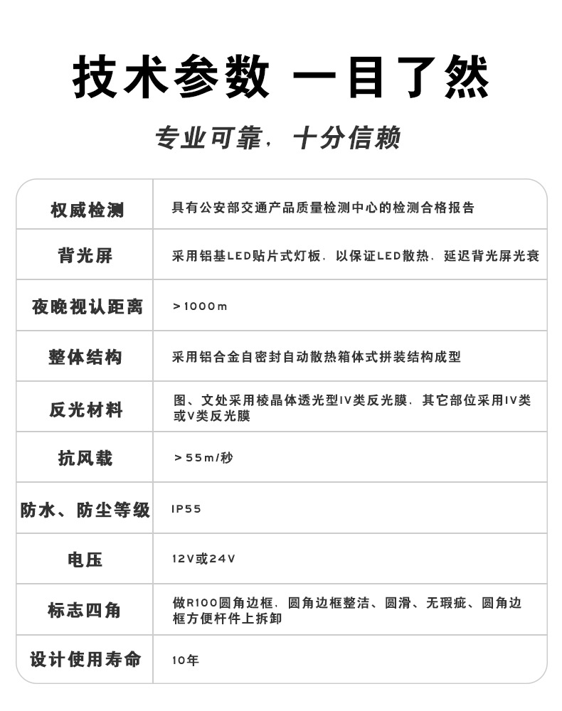 详情-技术参数（图文发光标志）