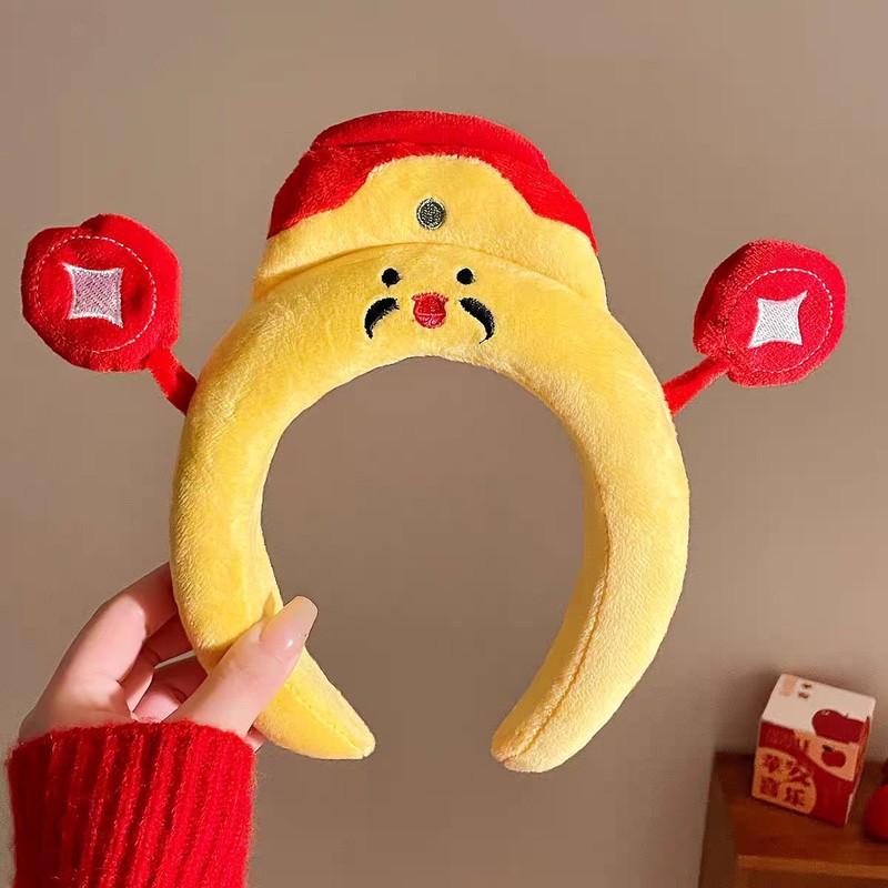 かわいい漫画のヘッドバンド、面白い鯉恐竜の頭飾り、超かわいいサメのヘッドバンド、大人と子供向けの写真撮影用のヘアピン|undefined