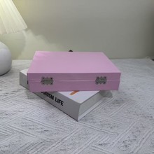 2025新款大容量儿童头饰套装礼盒女孩卡通发饰戒指生日礼物收纳盒