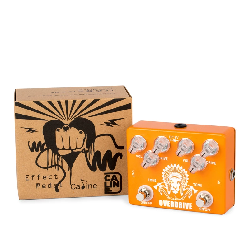 Caline CP-70 High Chief OverDrive & Clear Boost Two Effect