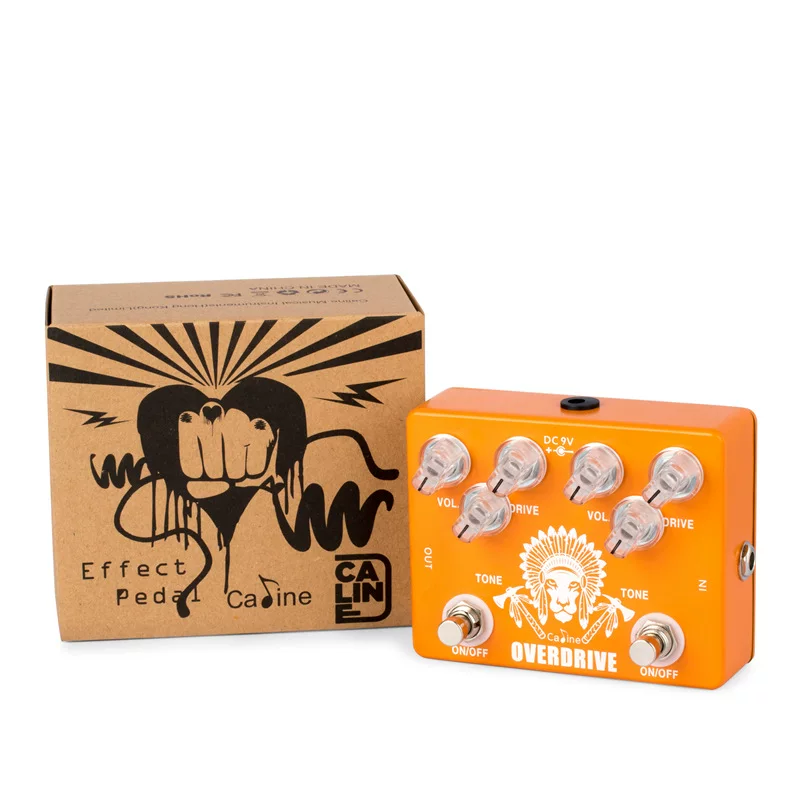 Caline CP-70 High Chief OverDrive & Clear Boost Two Effect