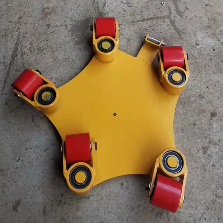 供应腾宇5T 360度万向胶轮搬运小坦克 源厂直供实惠耐用