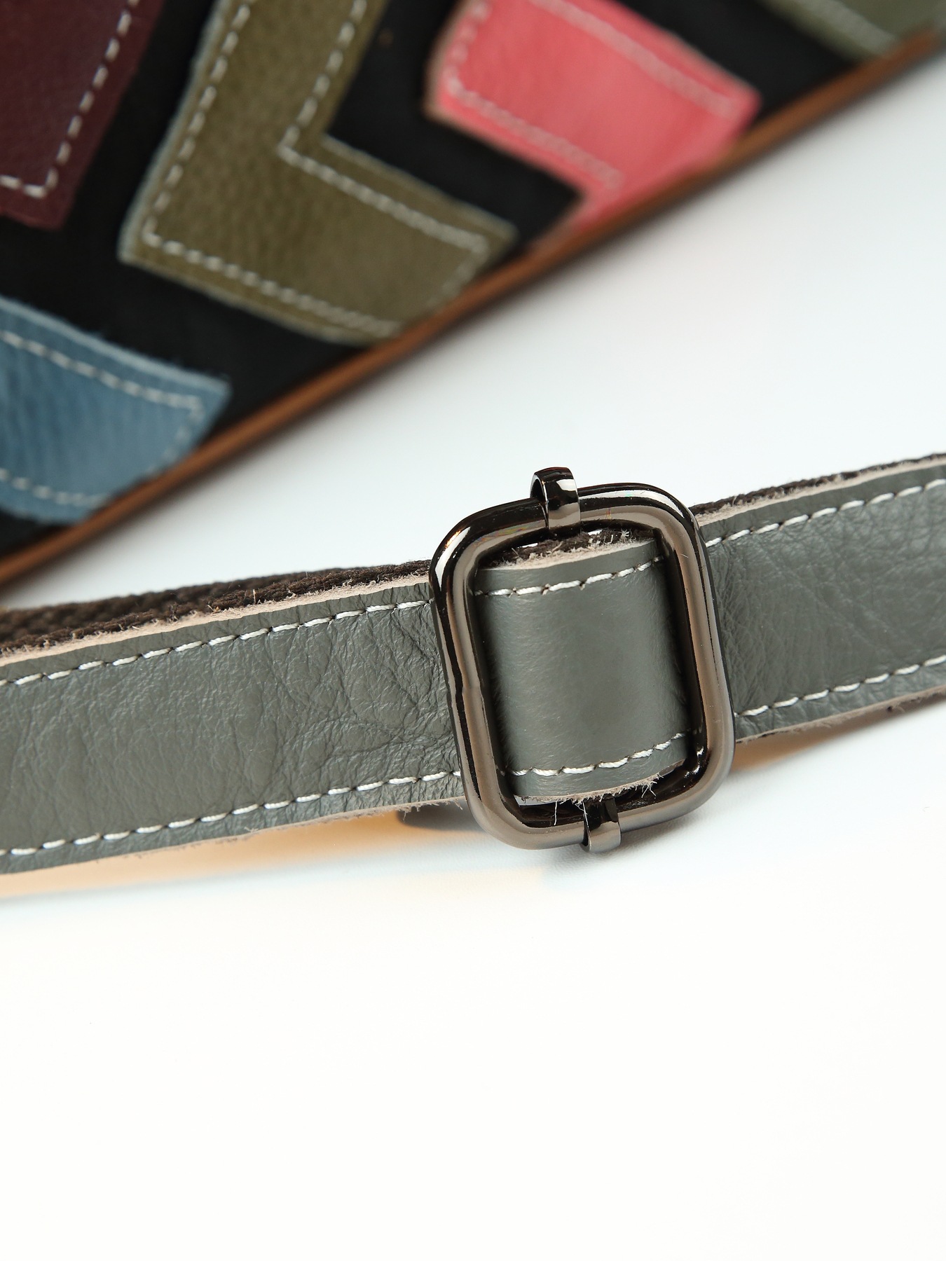 Retro Genuine Leather Handbag Large Capacity Women's Letter Bag_voghion.com