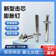 新型击芯膨胀钉防盗网专用美式大头爆炸螺栓快速打入敲击式铆钉